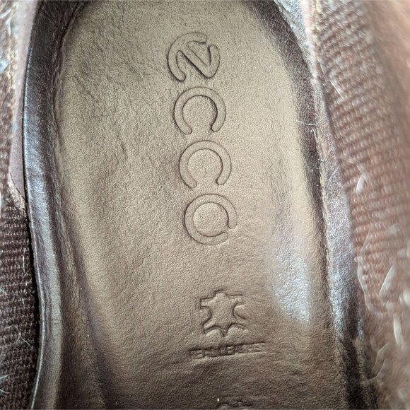 Ecco Findlay Chukka Lace up Leather Boots Chocolate Brown Men's size US 12 EU 46 - Picture 8 of 8